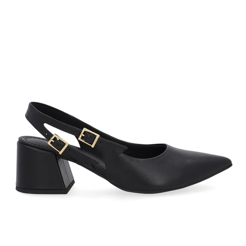 SLINGBACK EM COURO - Imagen 3