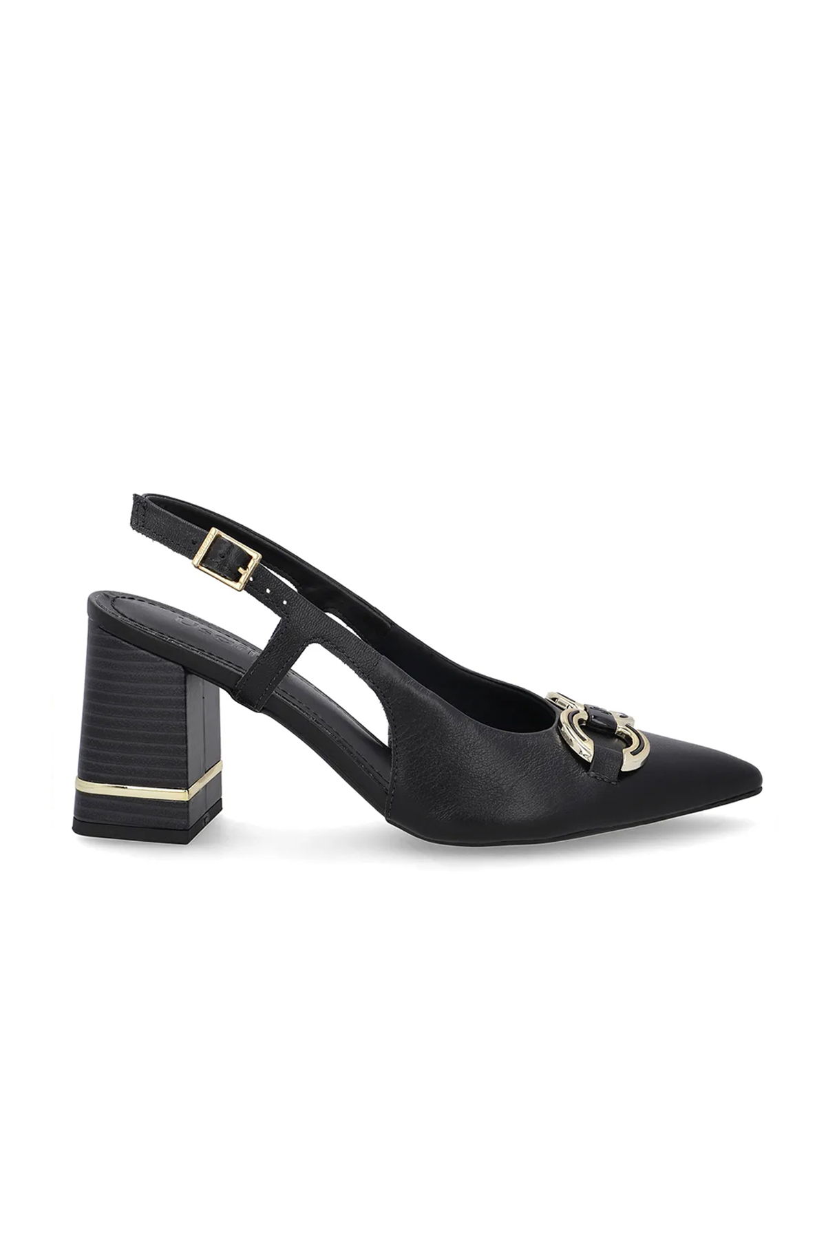 SLINGBACK EM COURO - Imagen 3
