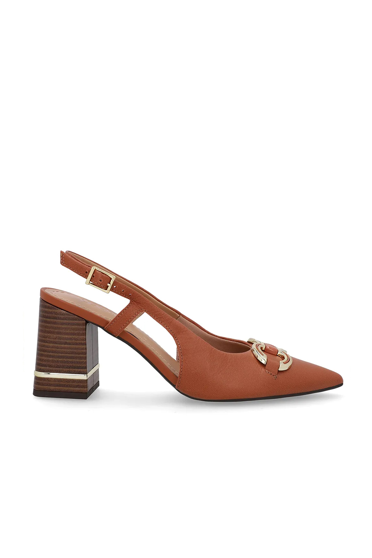 SLINGBACK EM COURO - Imagen 3