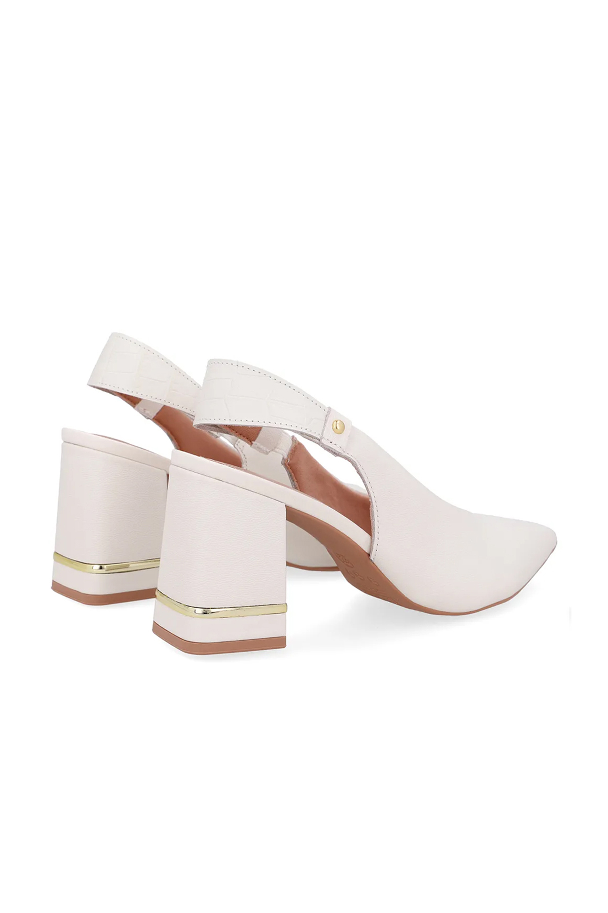 SLINGBACK EM COURO - Imagen 2