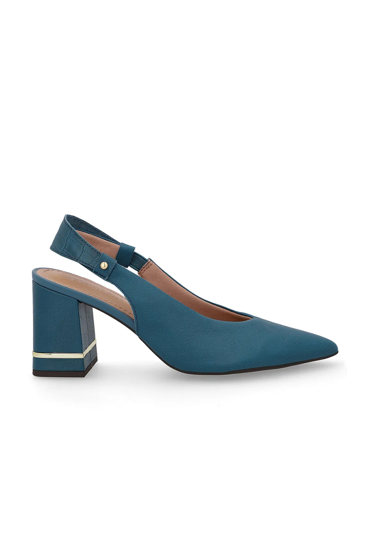SLINGBACK EM COURO - Imagen 3