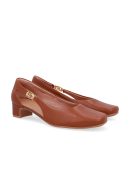 SCARPIN EM COURO