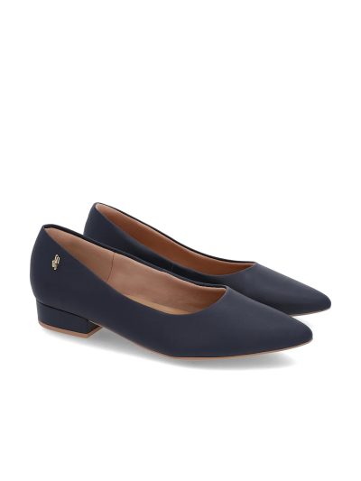 SCARPIN EM COURO