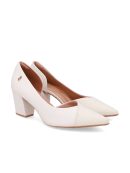 SCARPIN EM COURO