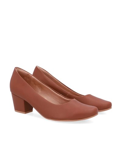 SCARPIN EM COURO
