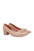 SCARPIN EM COURO