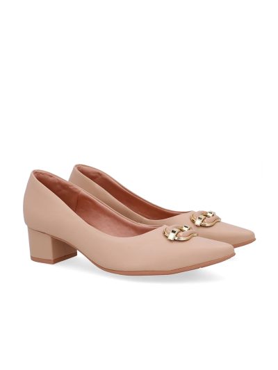 SCARPIN EM COURO
