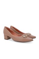 SCARPIN EM COURO