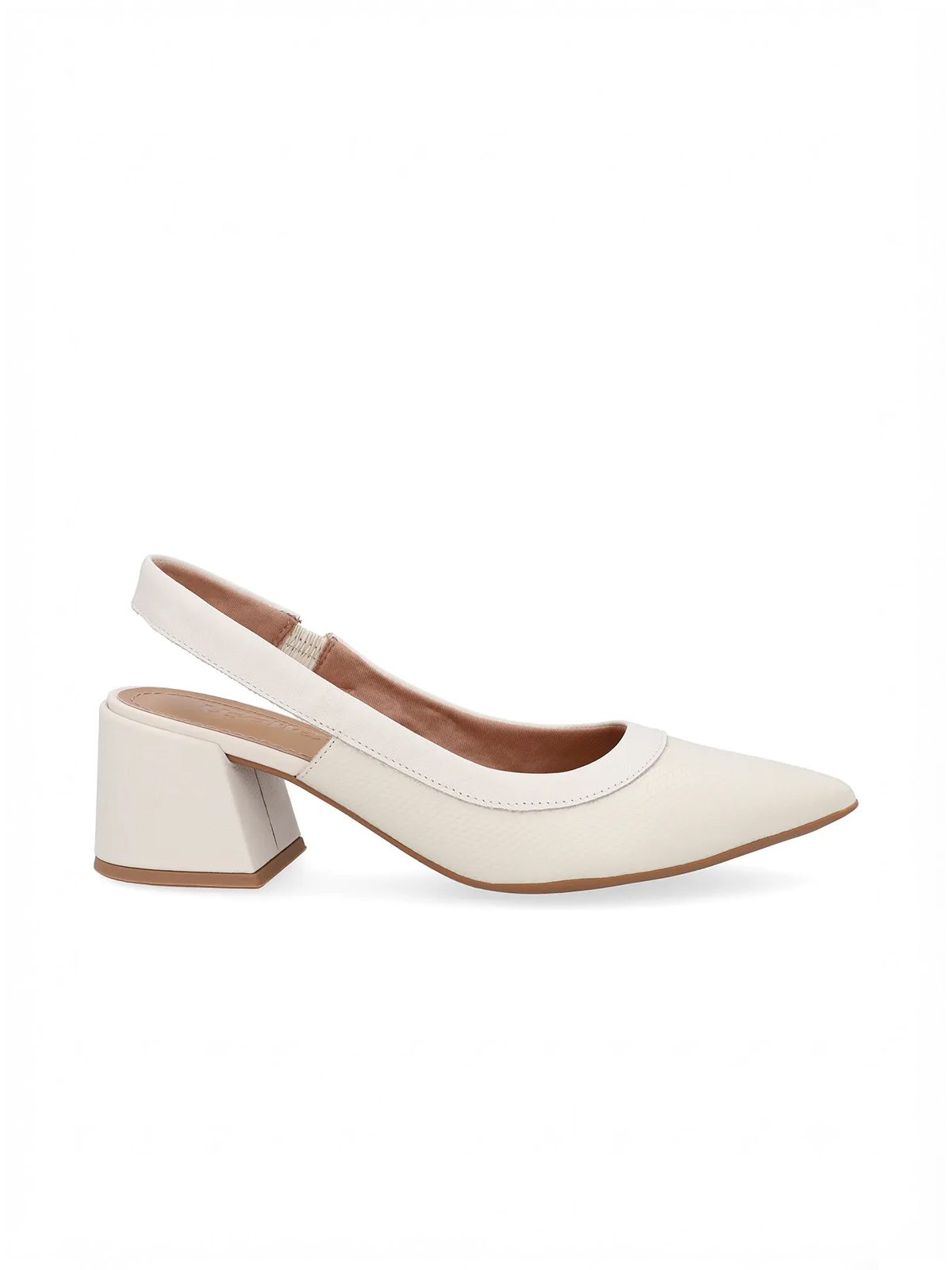 SLINGBACK EM COURO - Imagen 3
