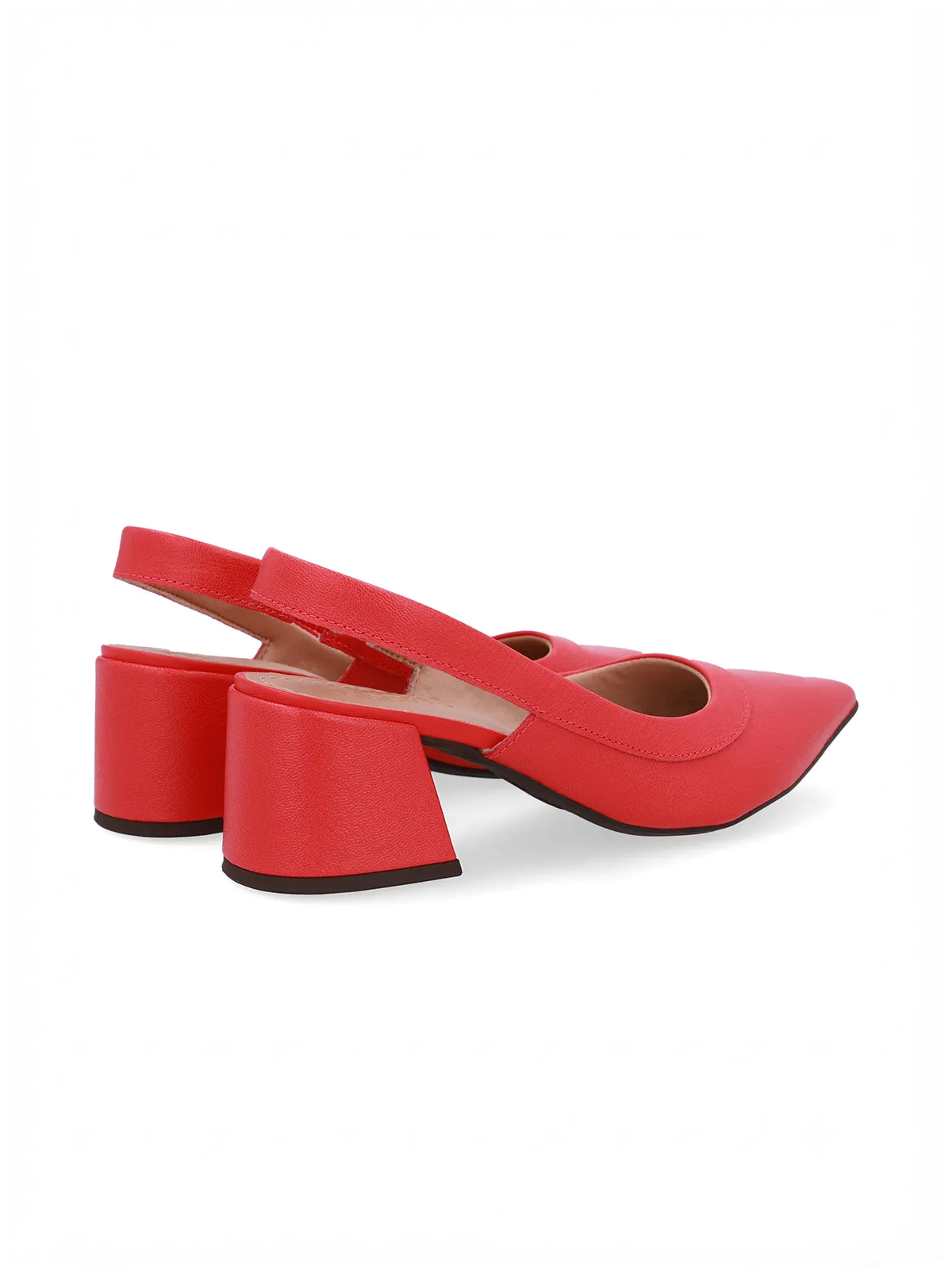SLINGBACK EM COURO - Imagen 2