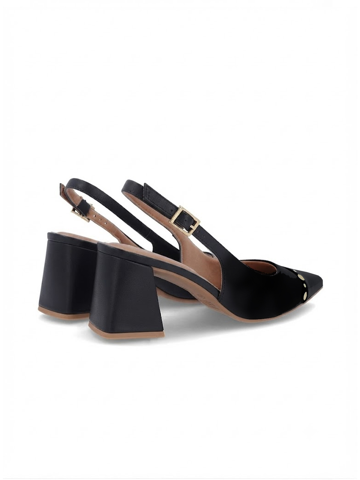 SLINGBACK EM COURO - Imagen 2