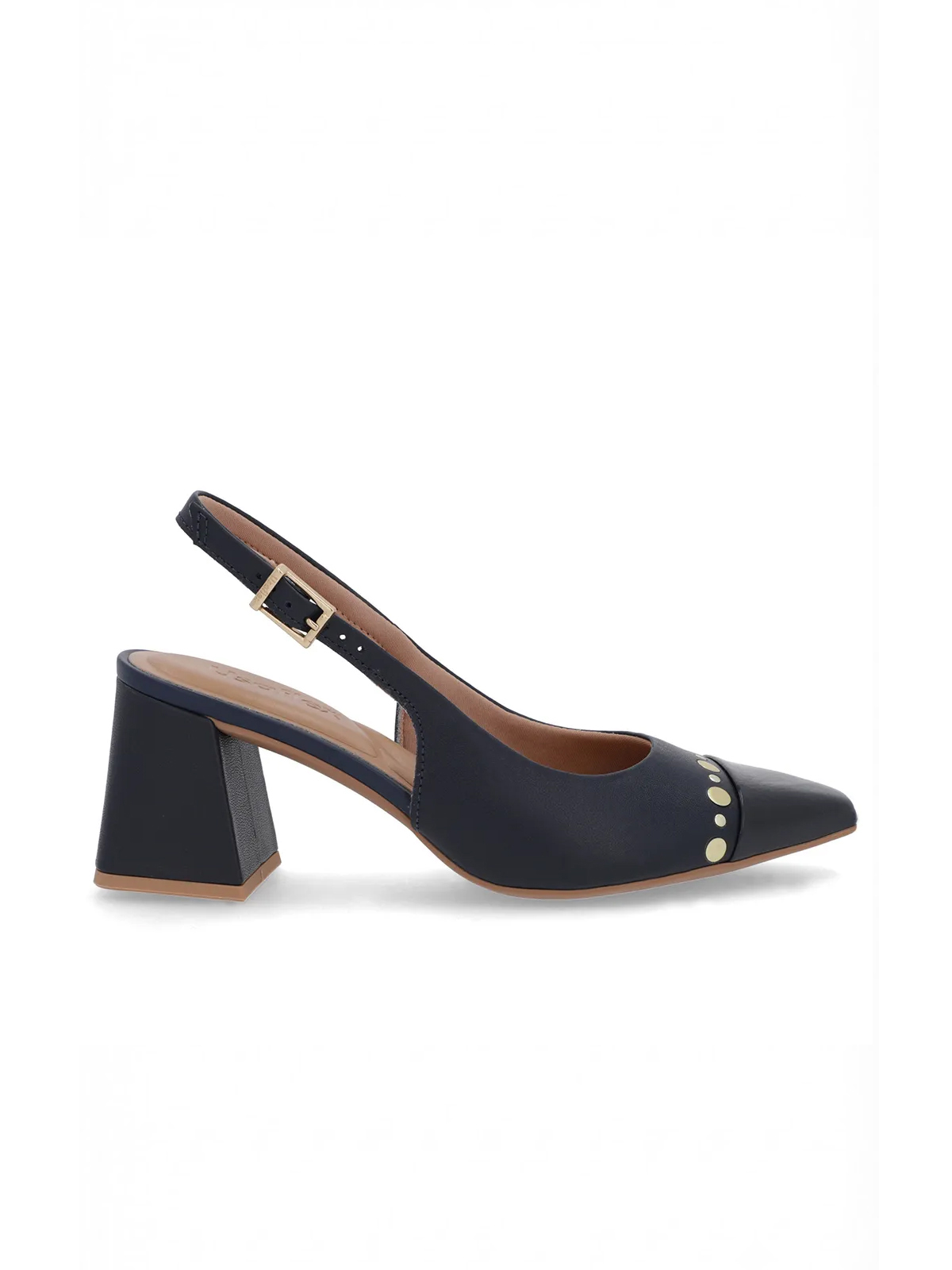 SLINGBACK EM COURO - Imagen 3