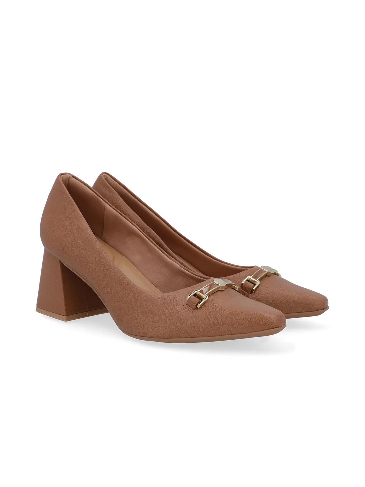 SCARPIN EM COURO