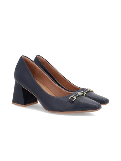 SCARPIN EM COURO