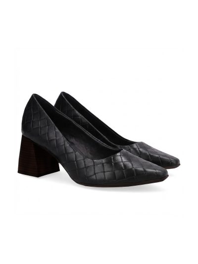 SCARPIN EM COURO TEXTURA