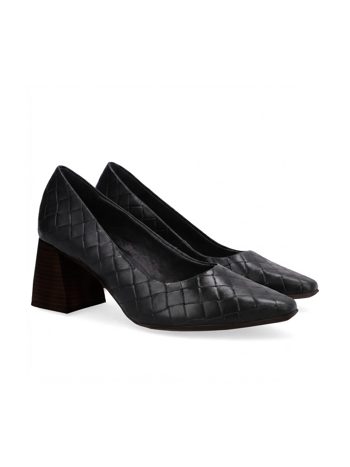 SCARPIN EM COURO TEXTURA