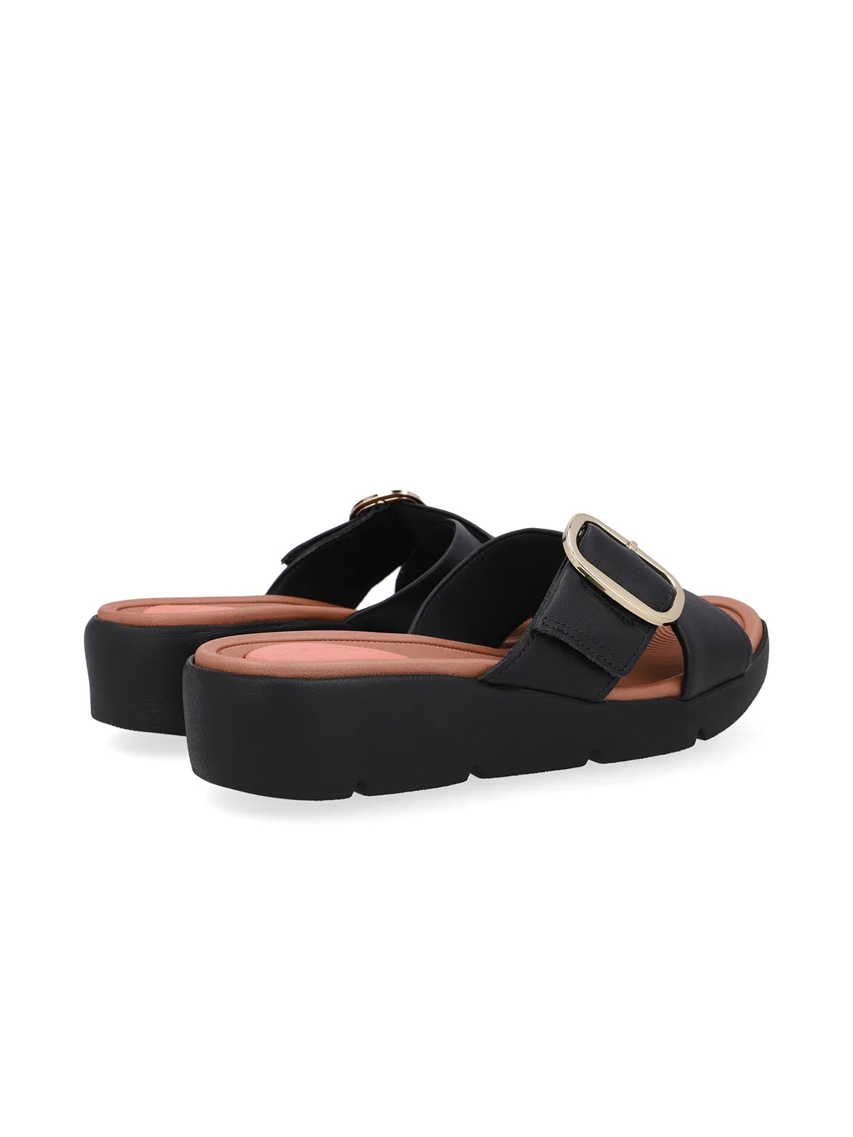 ZUECO CUERO NEGRO - Imagen 2