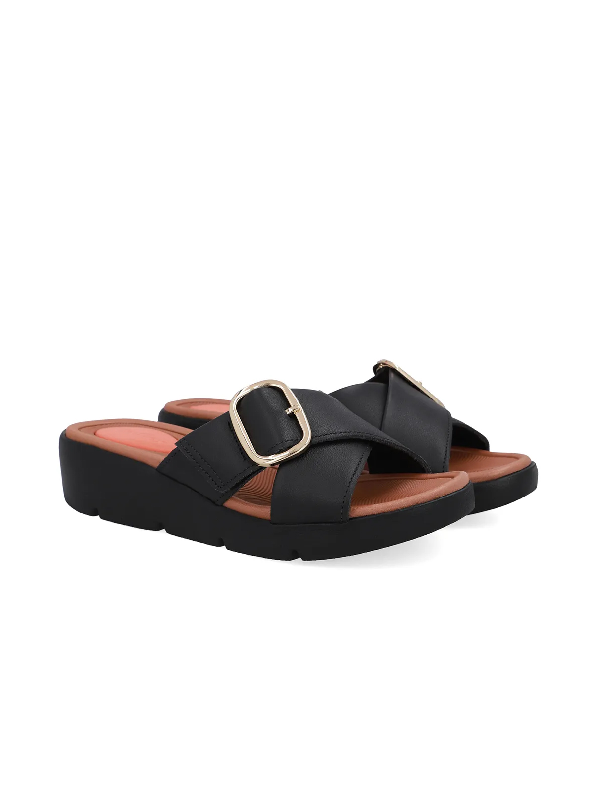 ZUECO CUERO NEGRO