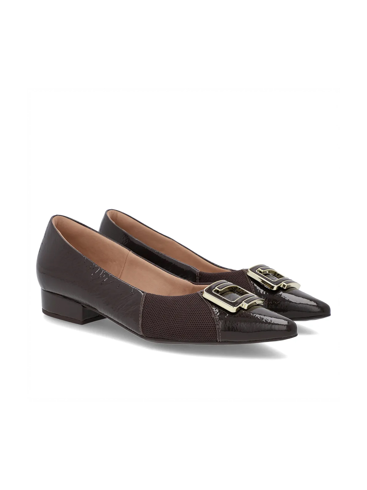 SCARPIN EM COURO
