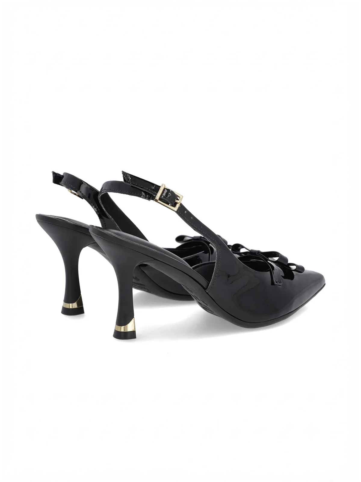 SLINGBACK EM COURO LUXOR - Imagen 2