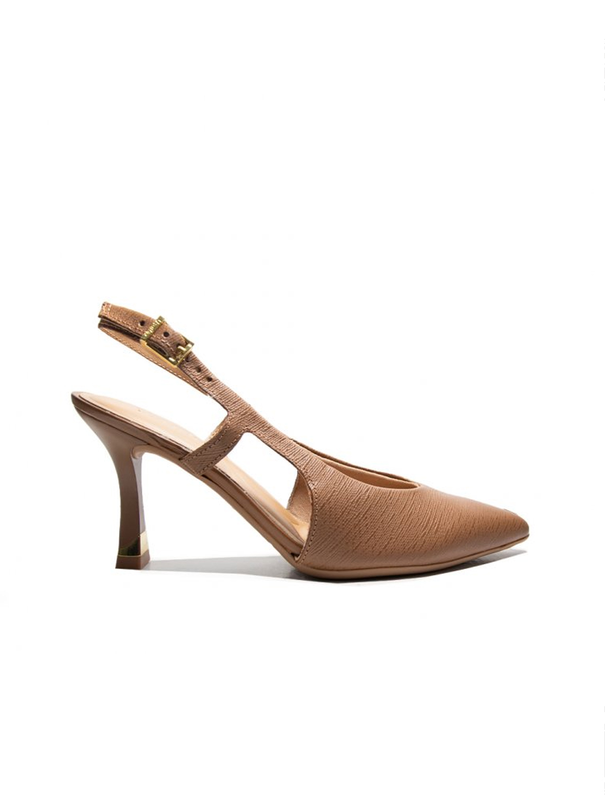SLINGBACK EM COURO - Imagen 3