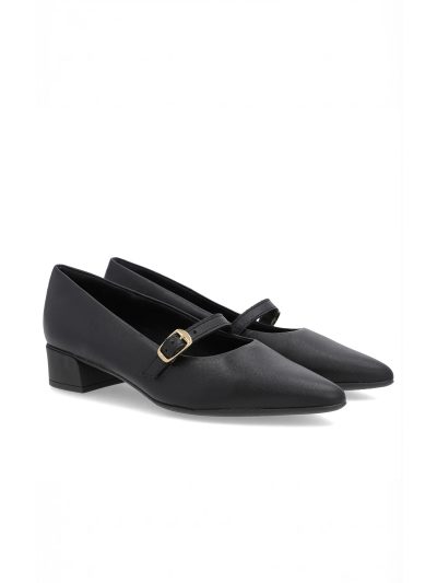 SCARPIN EM COURO