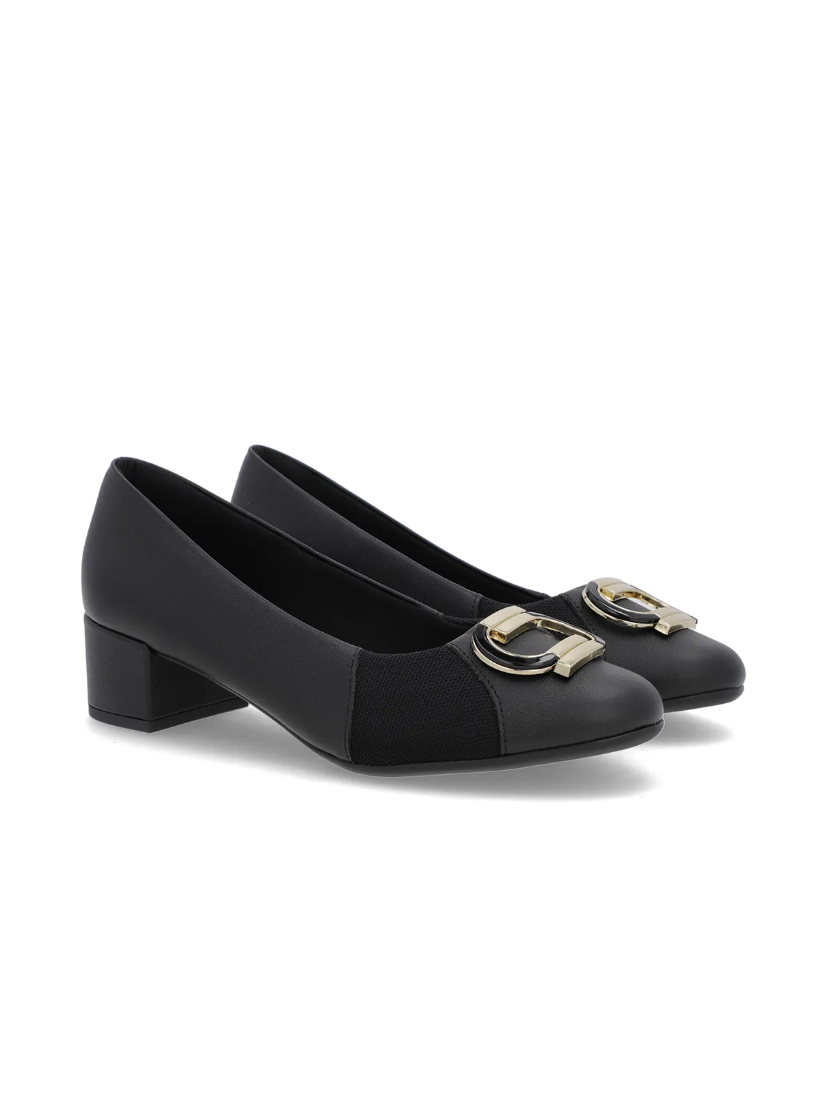 SCARPIN EM COURO