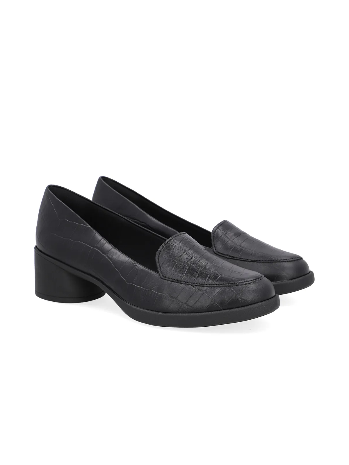 LOAFER EM COURO TEXTURA