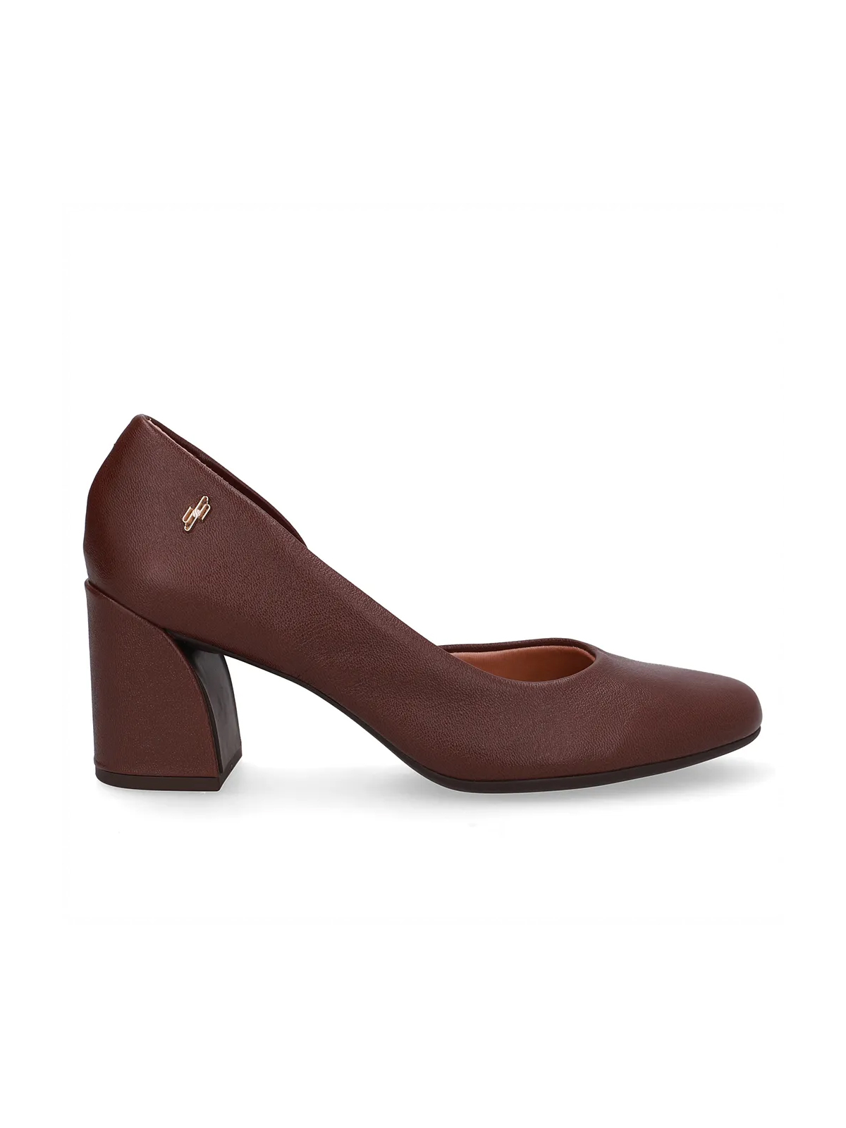 SCARPIN EM COURO PINHAO - Imagen 3