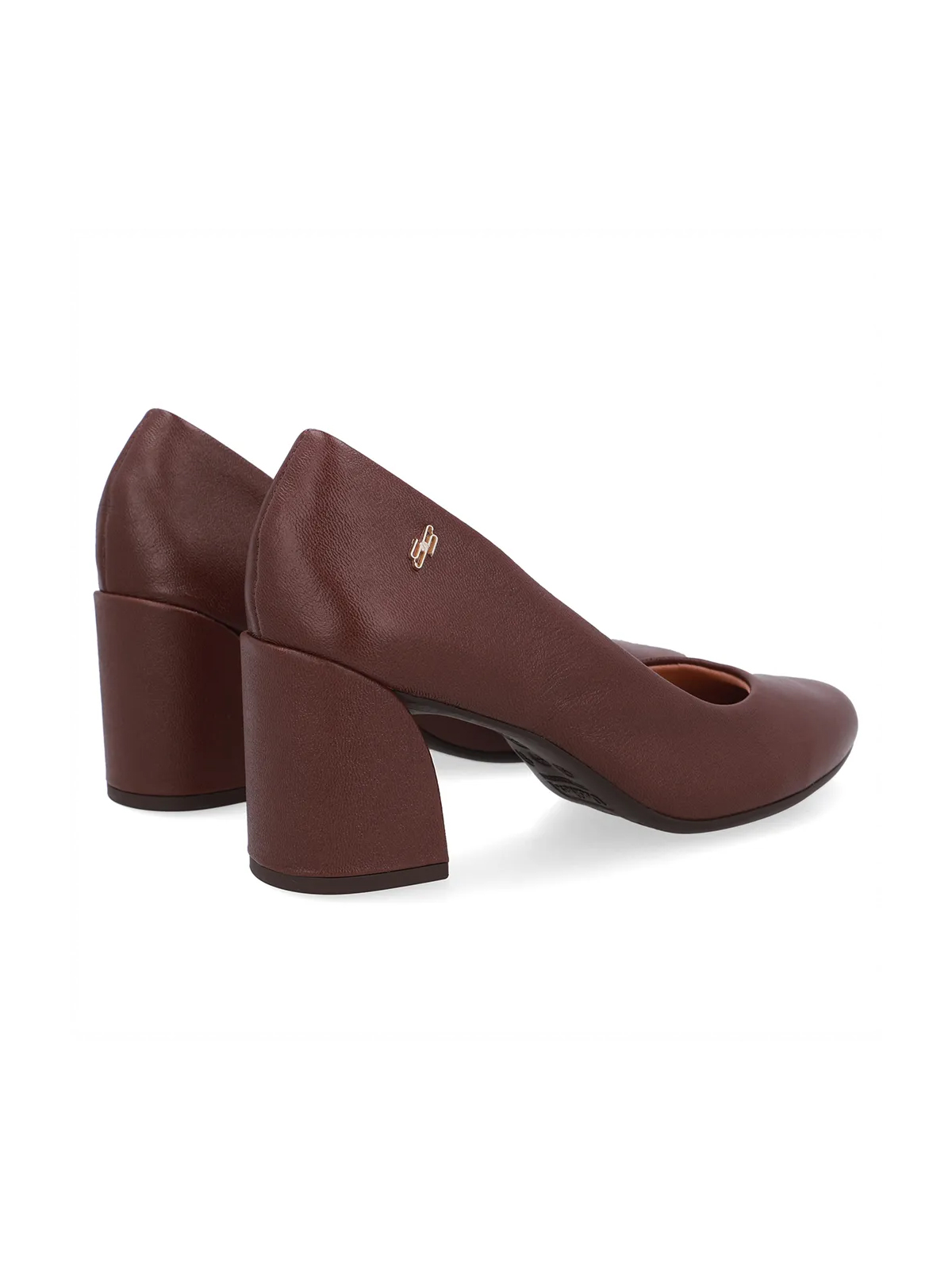 SCARPIN EM COURO PINHAO - Imagen 2
