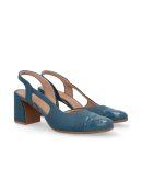 SLINGBACK EM COURO
