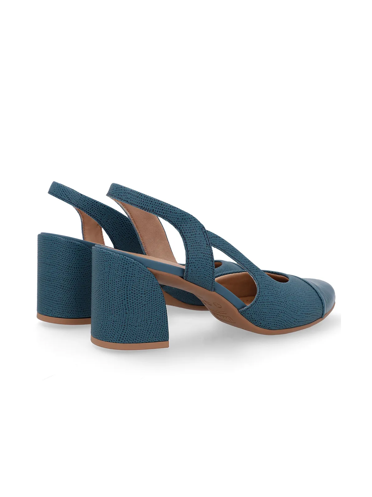 SLINGBACK EM COURO - Imagen 2