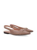 SLINGBACK EM COURO