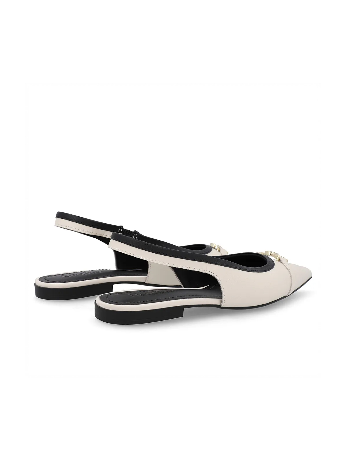 SLINGBACK EM COURO - Imagen 2
