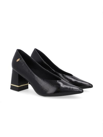 SCARPIN EM COURO
