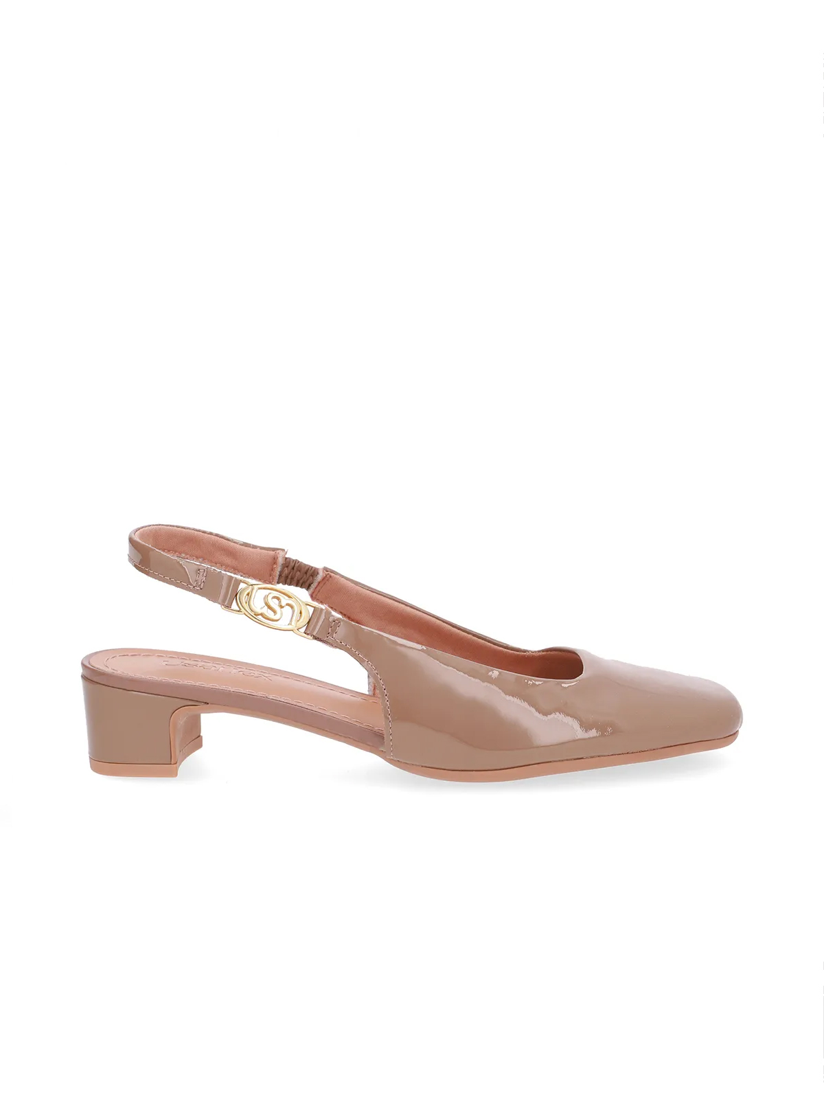 SLINGBACK EM COURO - Imagen 3
