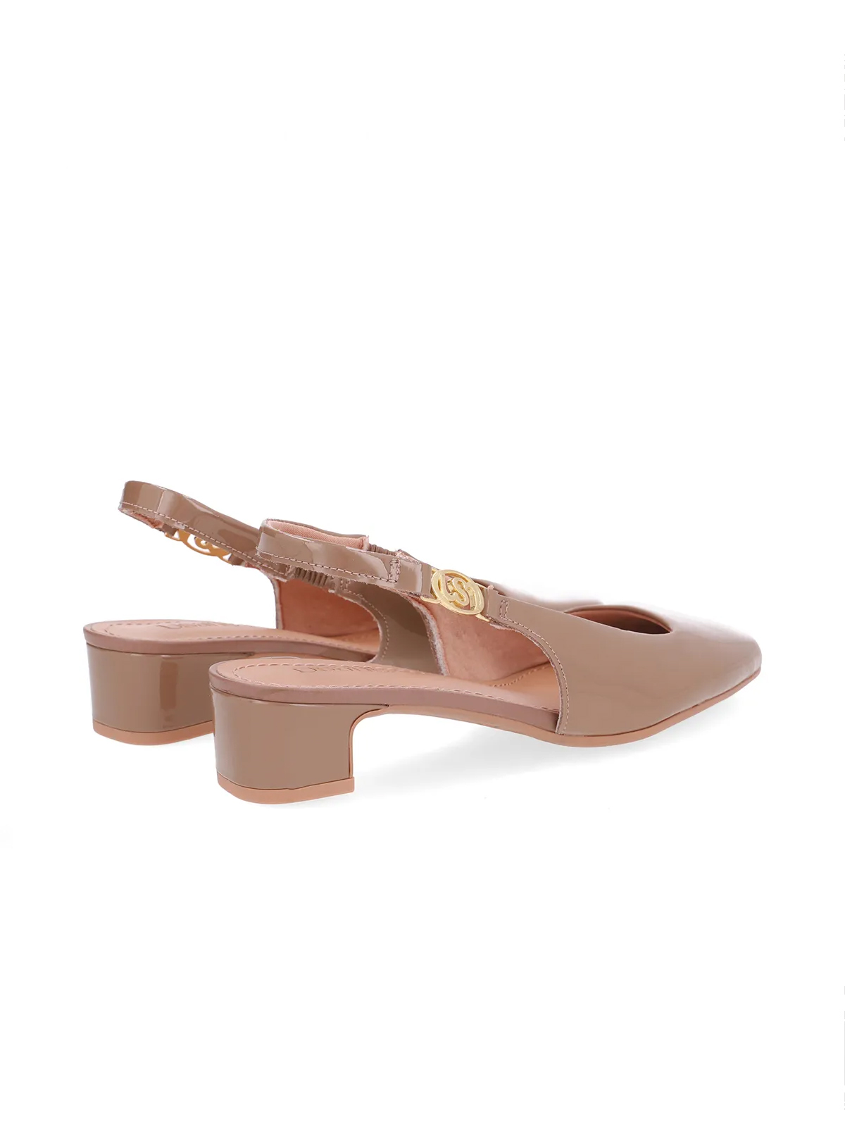 SLINGBACK EM COURO - Imagen 2