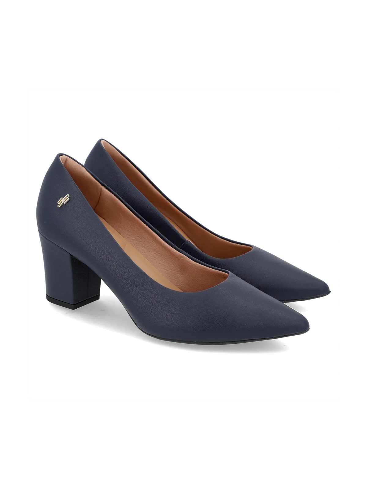 SCARPIN EM COURO