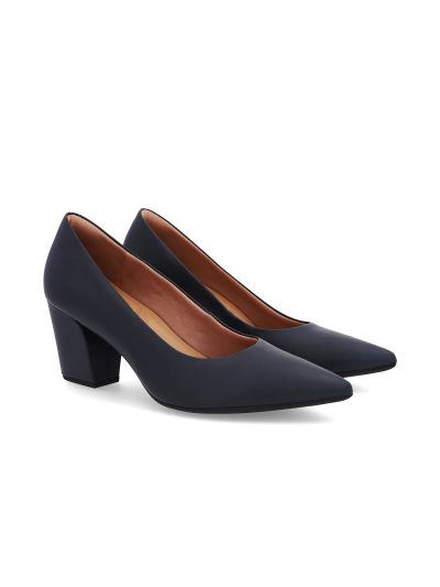 SCARPIN EM COURO