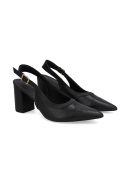 SLINGBACK EM COURO