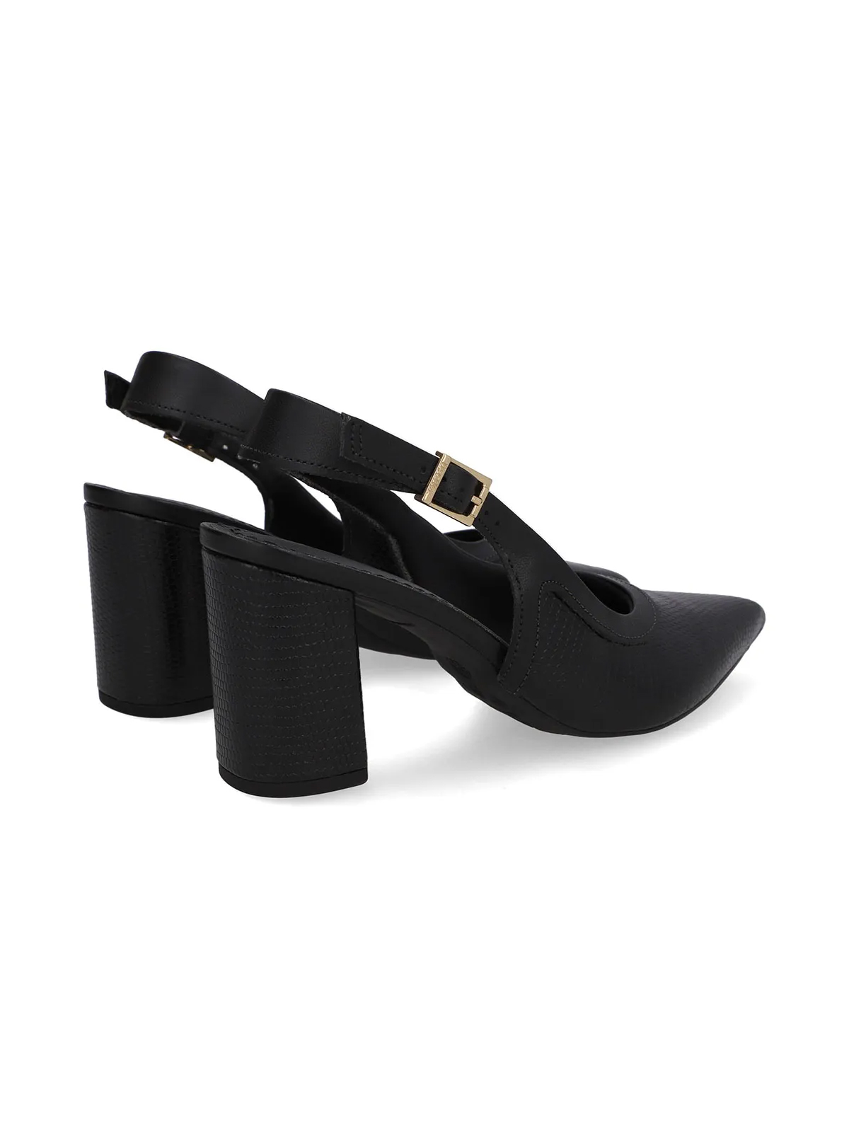 SLINGBACK EM COURO - Imagen 2