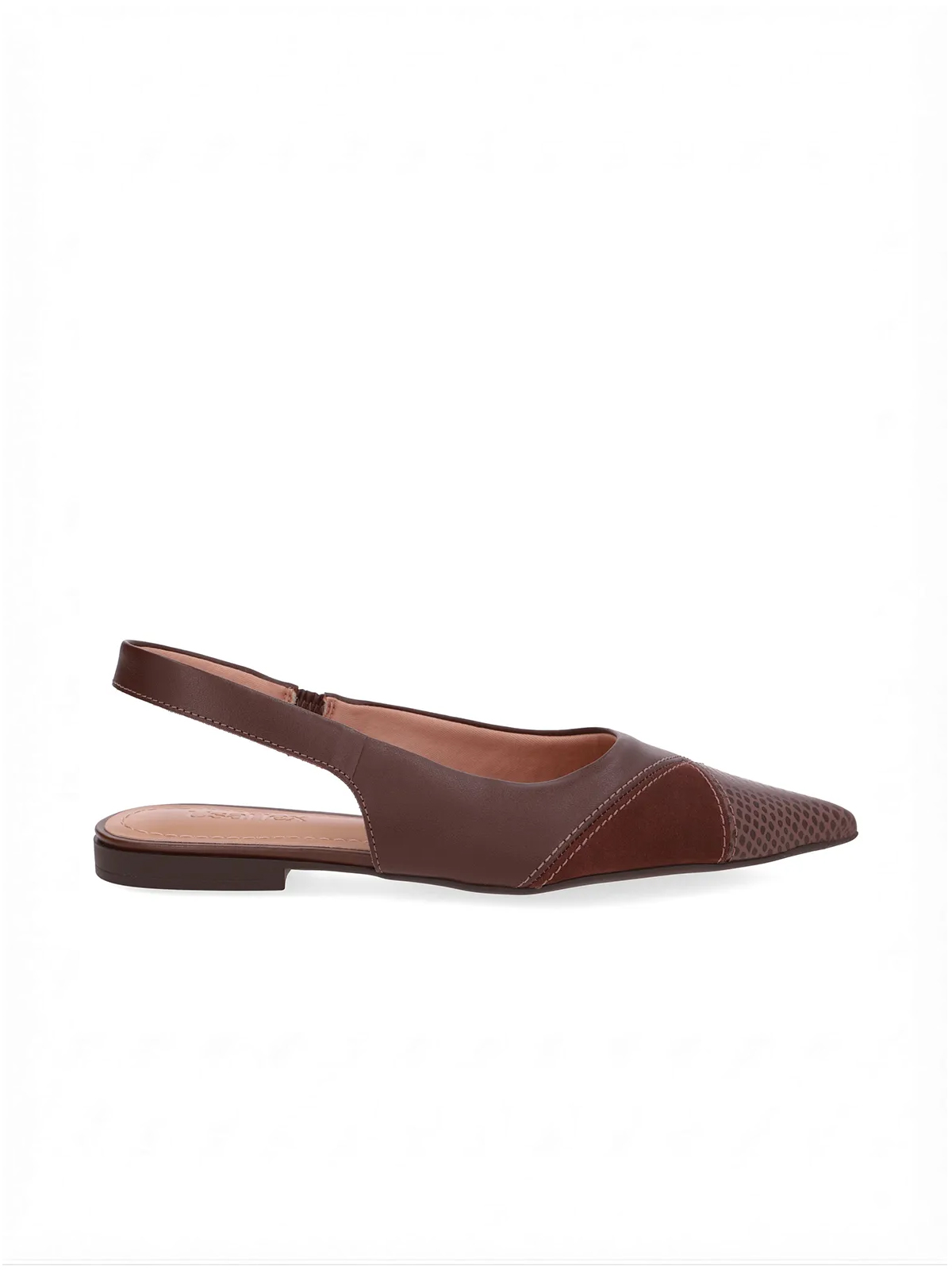 SLINGBACK EM COURO - Imagen 3