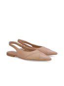 SLINGBACK EM COURO