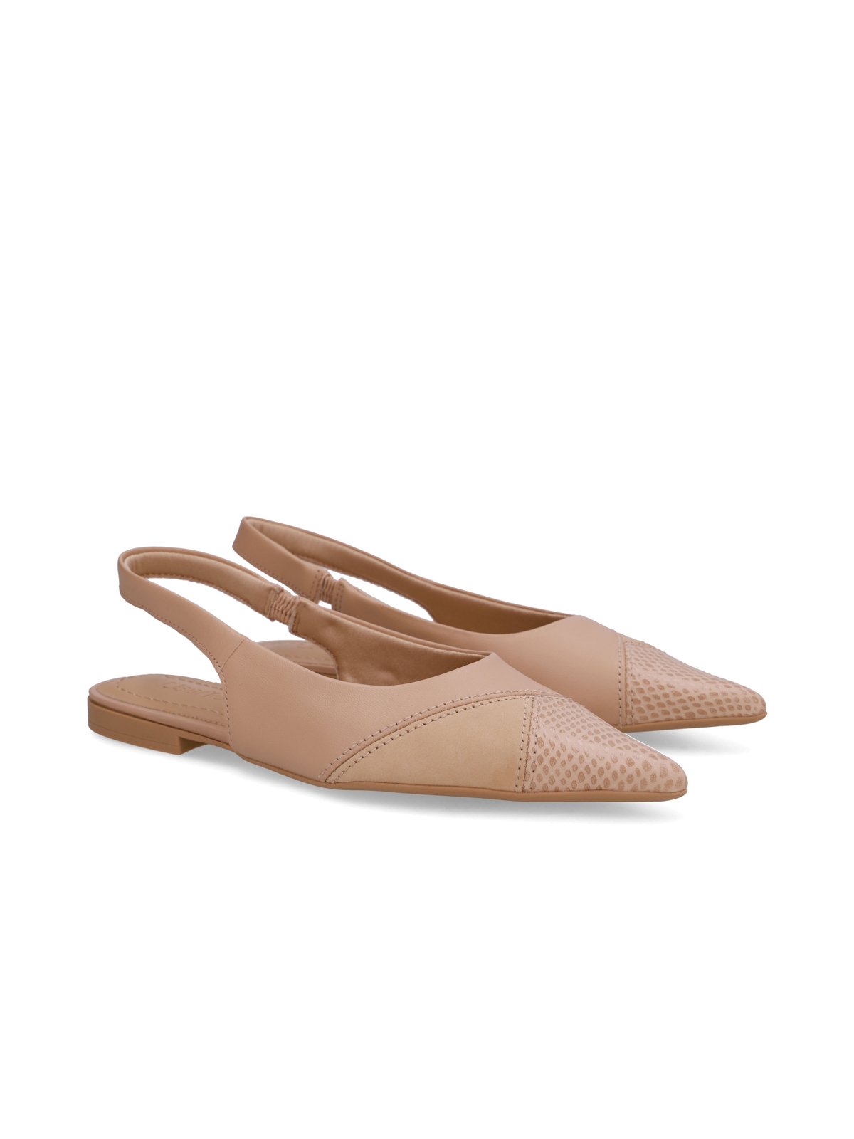 SLINGBACK EM COURO